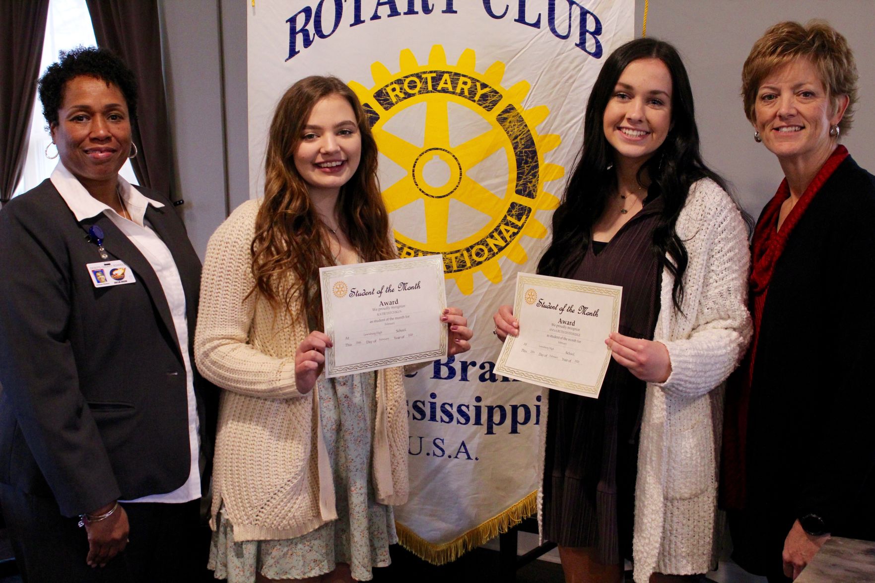 Lewisburg Rotary Students of the Month